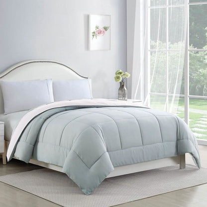 Bibb Home 2-Tone Down Alternative Reversible Comforter DailySale