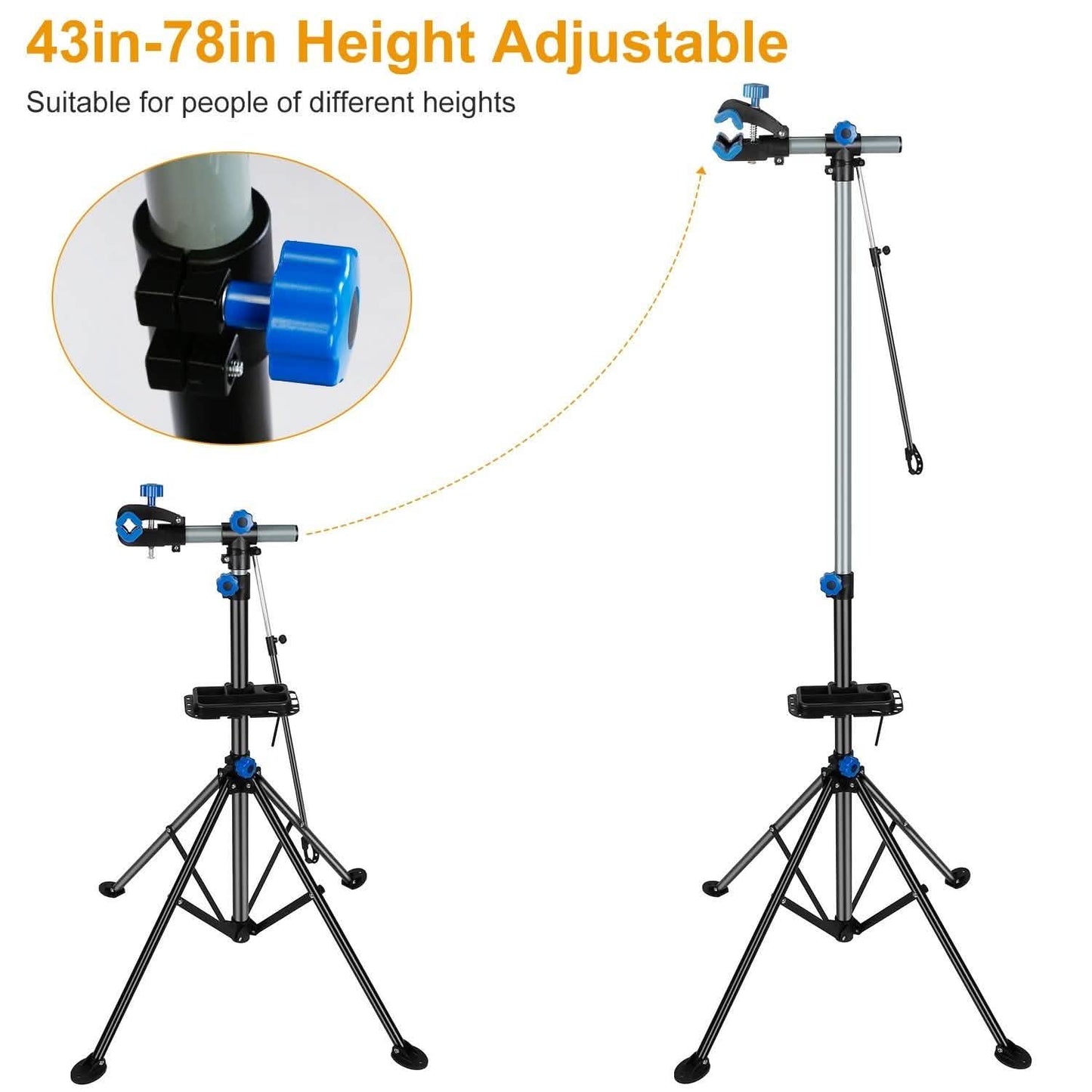 Bicycle Repair Foldable Stand Rack DailySale
