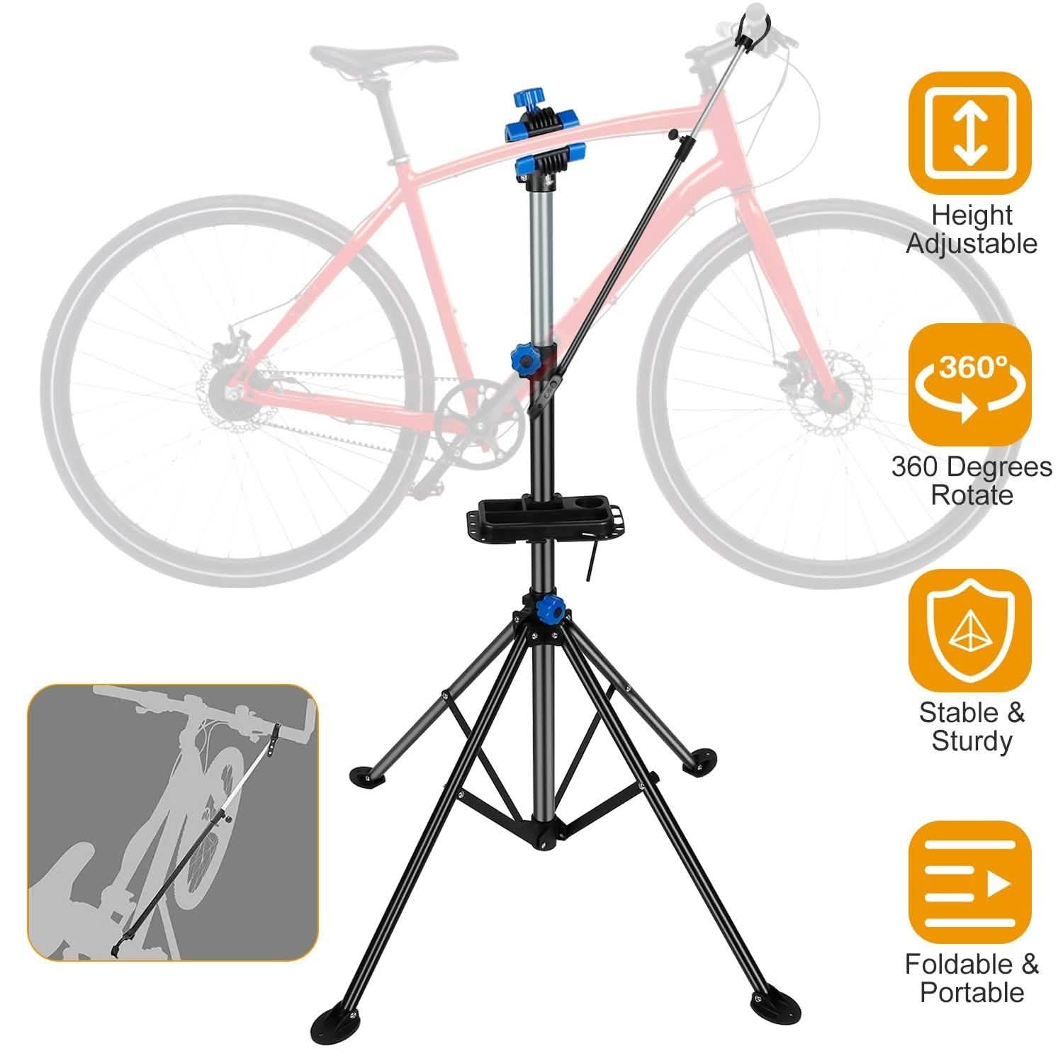 Bicycle Repair Foldable Stand Rack DailySale
