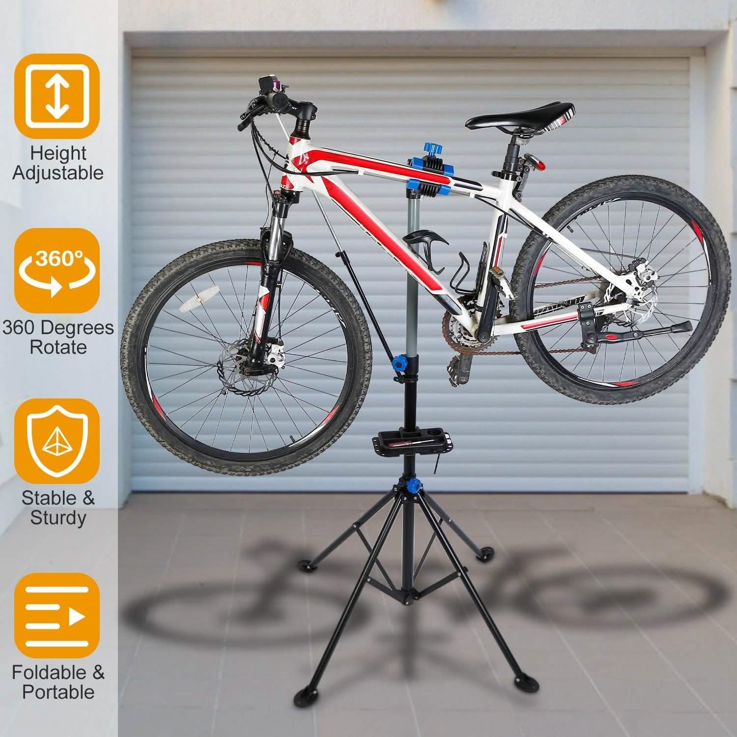 Bicycle Repair Foldable Stand Rack DailySale
