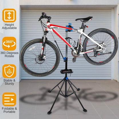 Bicycle Repair Foldable Stand Rack DailySale