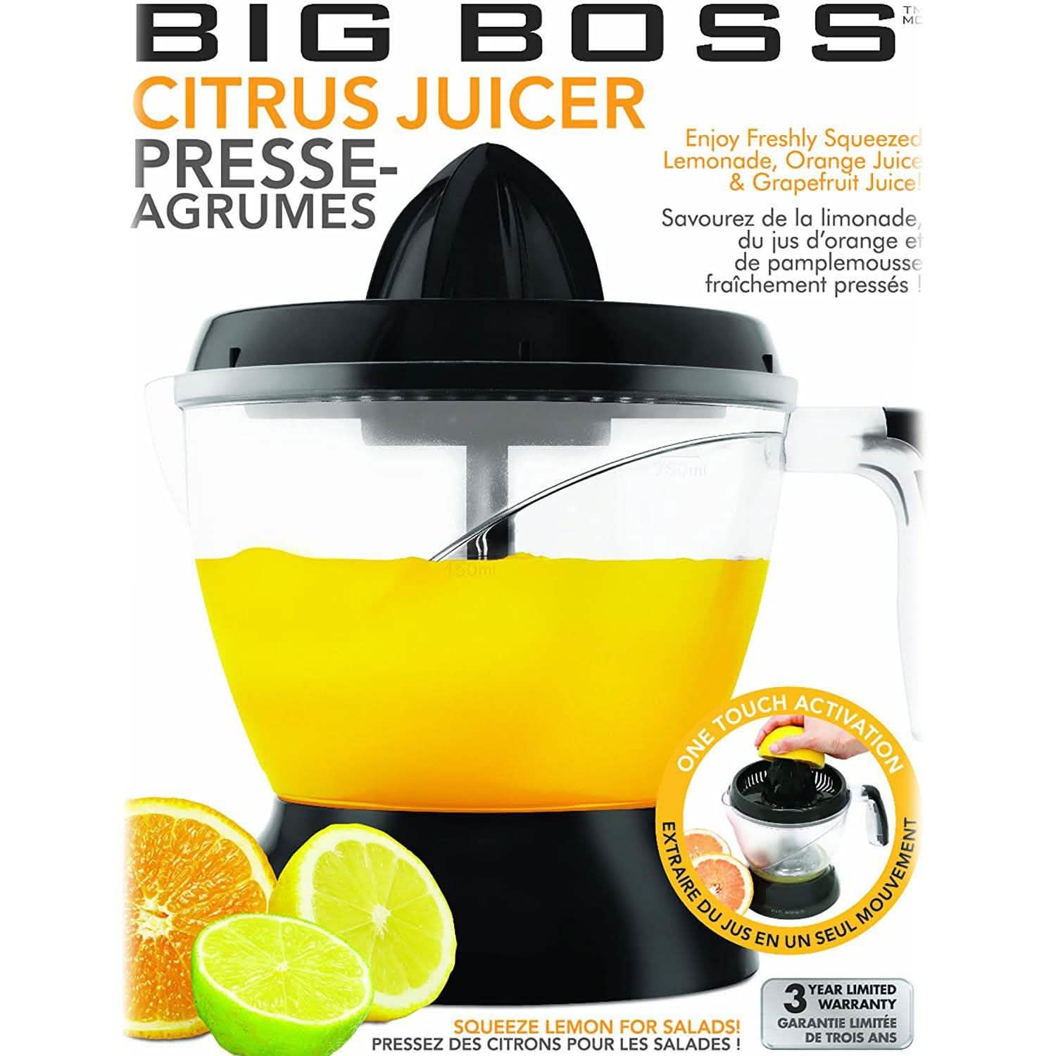 Big Boss 8962 Electric Citrus Juicer DailySale