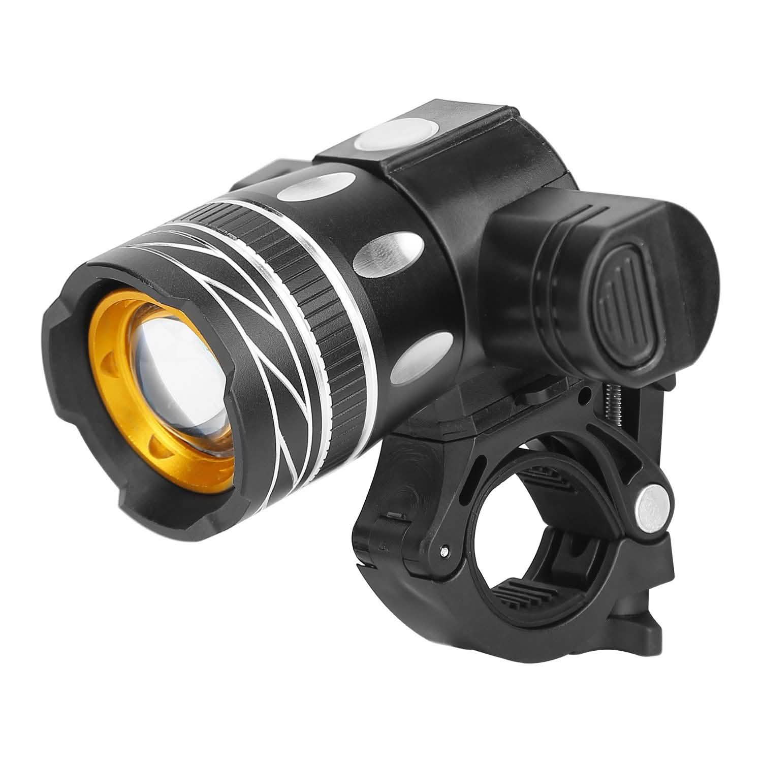 Bike Headlight USB Rechargeable with Bracket DailySale