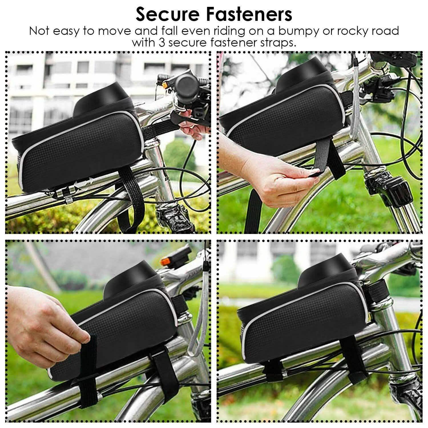 Bike Phone Front Frame Bag with Touch Screen Sun-Visor DailySale