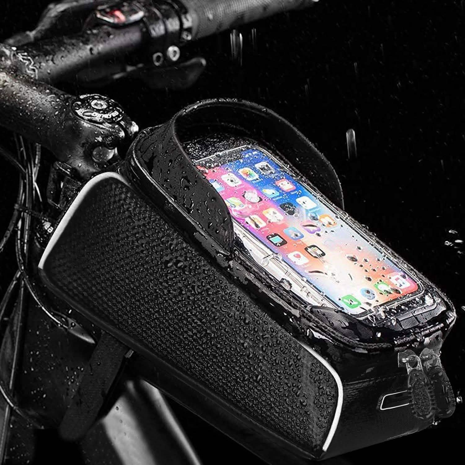 Bike Phone Front Frame Bag with Touch Screen Sun-Visor DailySale