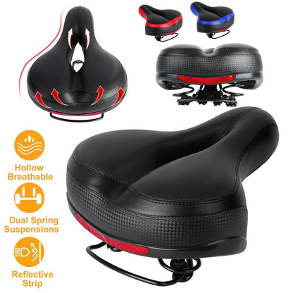 Bike Seat Water Resistant Bicycle Padded Saddle Wear DailySale
