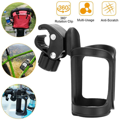 Bike Water Bottle Holder 360° Rotating Drink Cup Cage DailySale