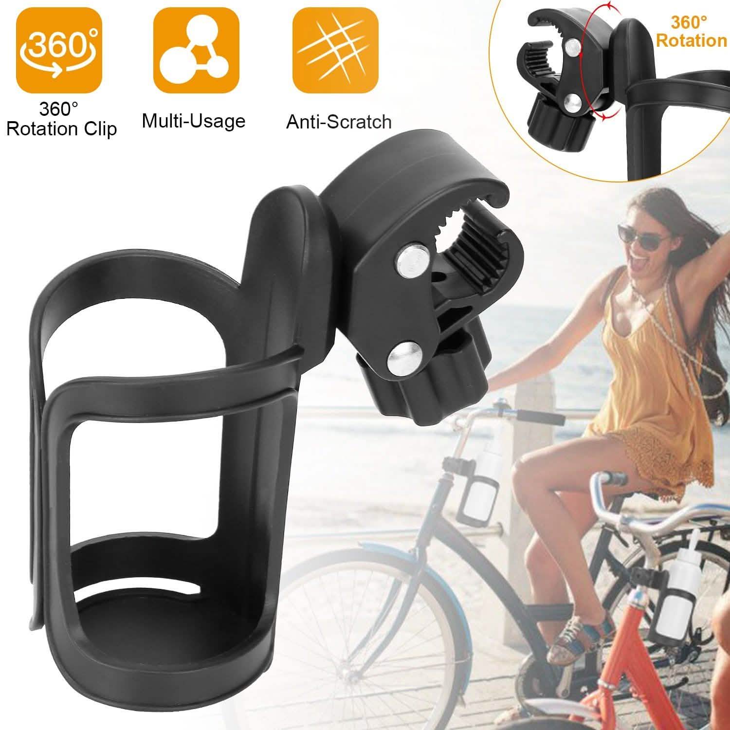 Bike Water Bottle Holder 360° Rotating Drink Cup Cage DailySale