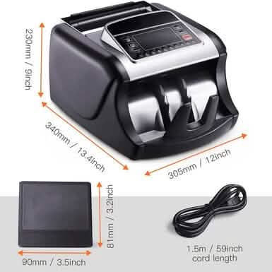 Bill Counter, UV/MG/IR Detection, Counterfeit Bill Detection - MMC01 DailySale