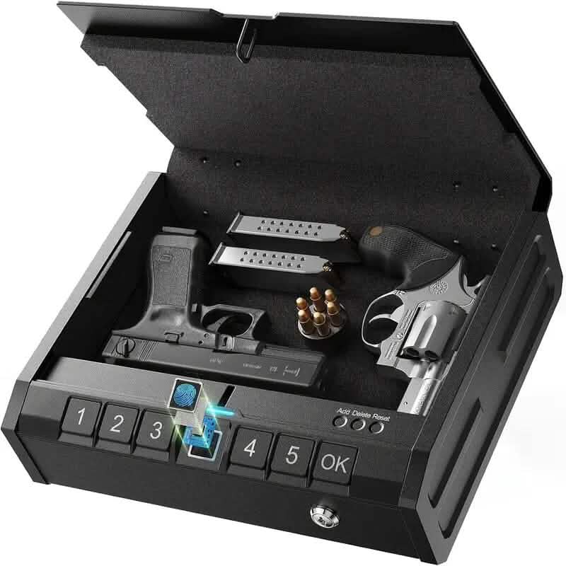 Biometric Gun Safe for Pistols DailySale