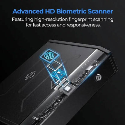 Biometric Gun Safe for Pistols DailySale