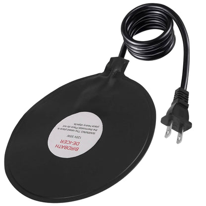 Bird Bath Deicer Outdoor Winter Water Heater Thermostatically Controlled DailySale