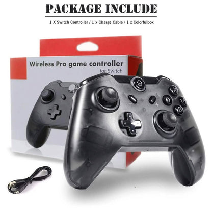Black Bluetooth Wireless Controller for Nintendo Switch DailySale