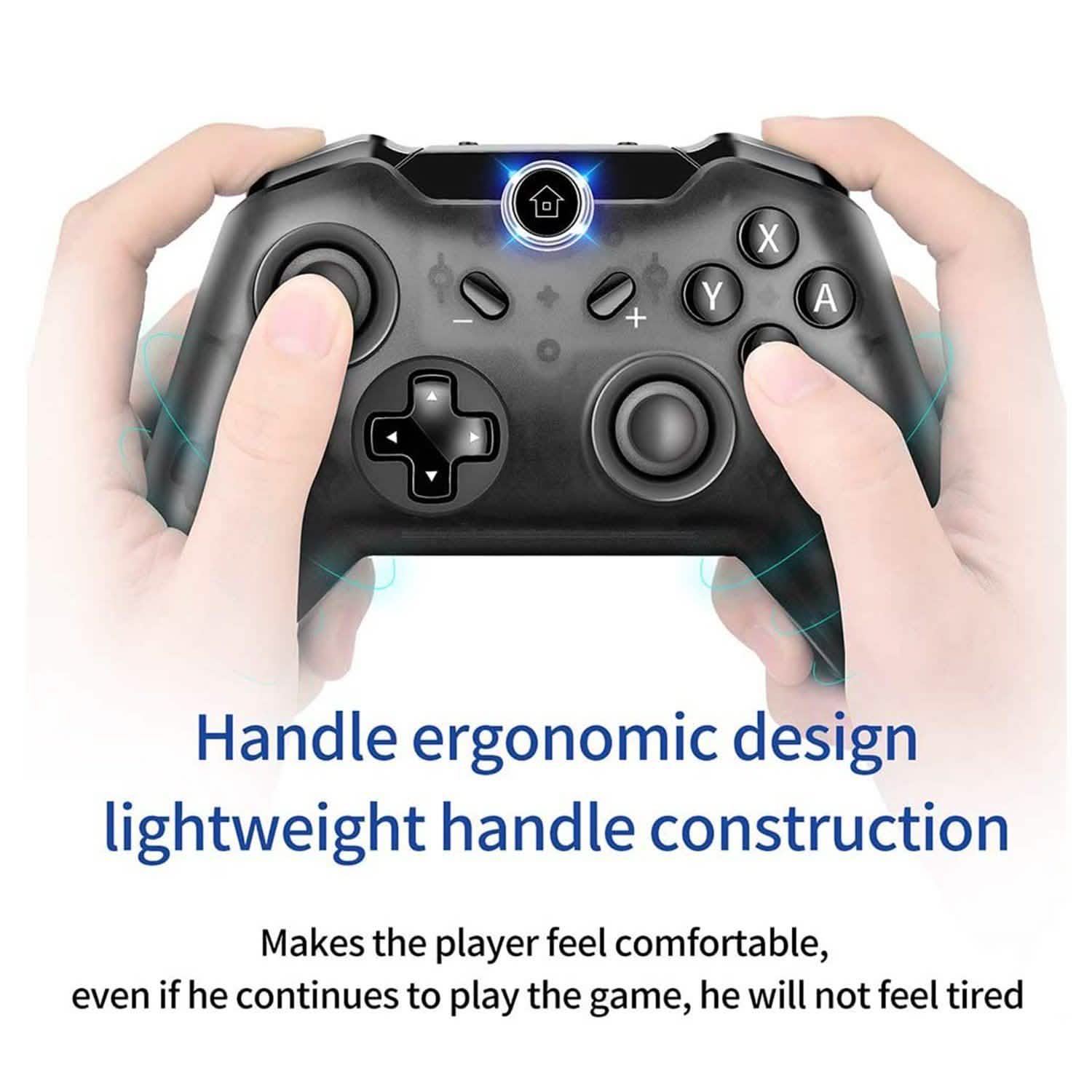 Black Bluetooth Wireless Controller for Nintendo Switch DailySale
