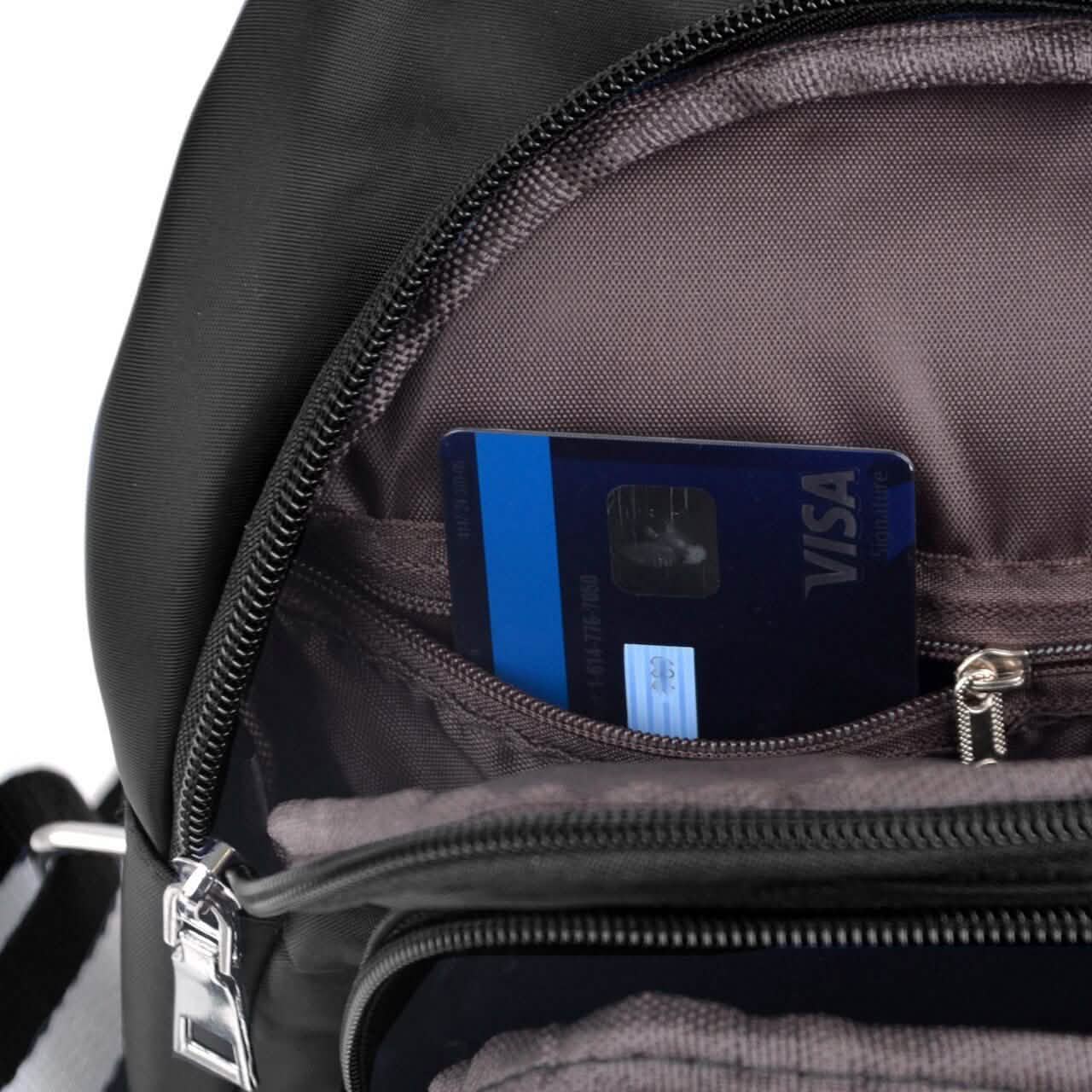 Black Crossbody Shoulder Sling Bag DailySale