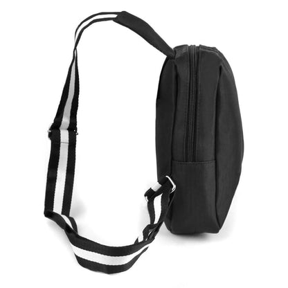 Black Crossbody Shoulder Sling Bag with USB Charging Port DailySale