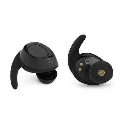 Black Mini Wireless Bluetooth Twins Earbuds Mic True Bass Stereo In-Ear TWS Earphones DailySale