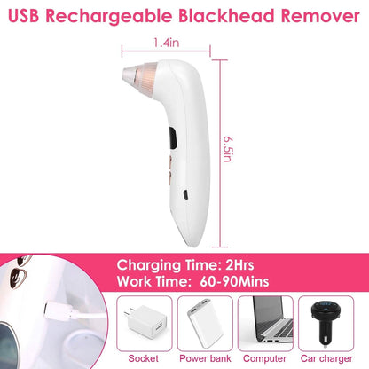 Blackhead Vacuum Remover Electric Blackhead Comedone Extractor DailySale