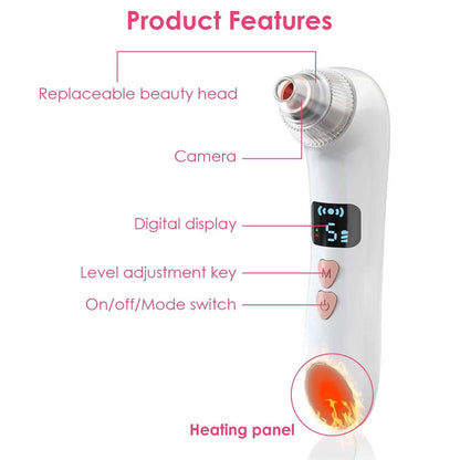 Blackhead Vacuum Remover Electric Blackhead Comedone Extractor DailySale
