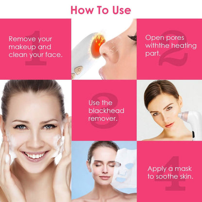 Blackhead Vacuum Remover Electric Blackhead Comedone Extractor DailySale