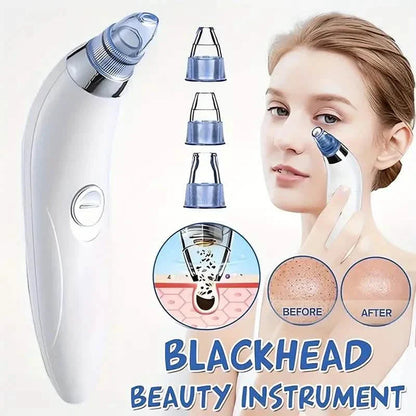 Blackhead Vacuum Remover, Powerful Portable Facial Pore Cleaner With 4 Probes DailySale