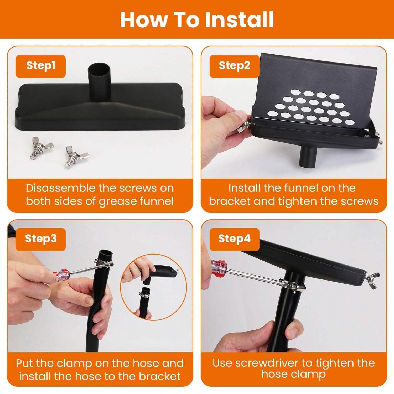 Blackstone Griddle Grease Catcher with  Heat Resistant Hose Stainless Steel DailySale