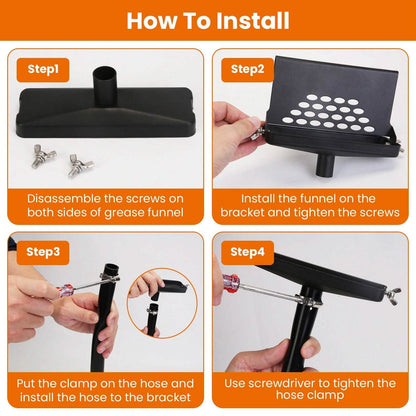 Blackstone Griddle Grease Catcher with  Heat Resistant Hose Stainless Steel DailySale