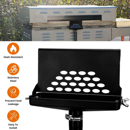 Blackstone Griddle Grease Catcher with  Heat Resistant Hose Stainless Steel DailySale