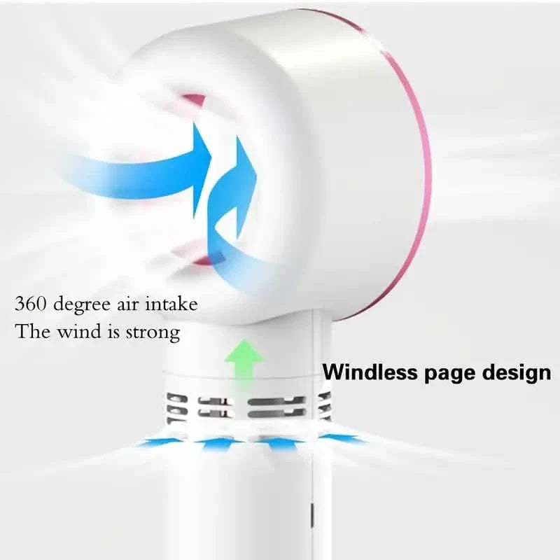 Bladeless Handheld Fan for Eyelash Extension DailySale