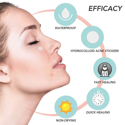 Blemish and Acne Treatment Skin Healing Spot Patches DailySale