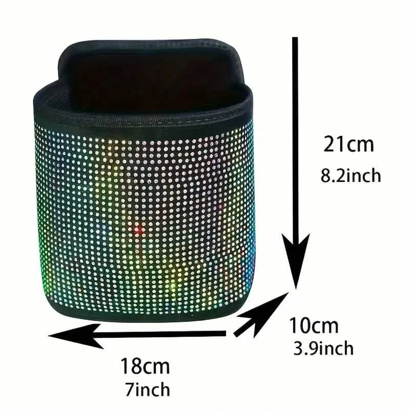 Bling Rhinestones Car Trash Can DailySale