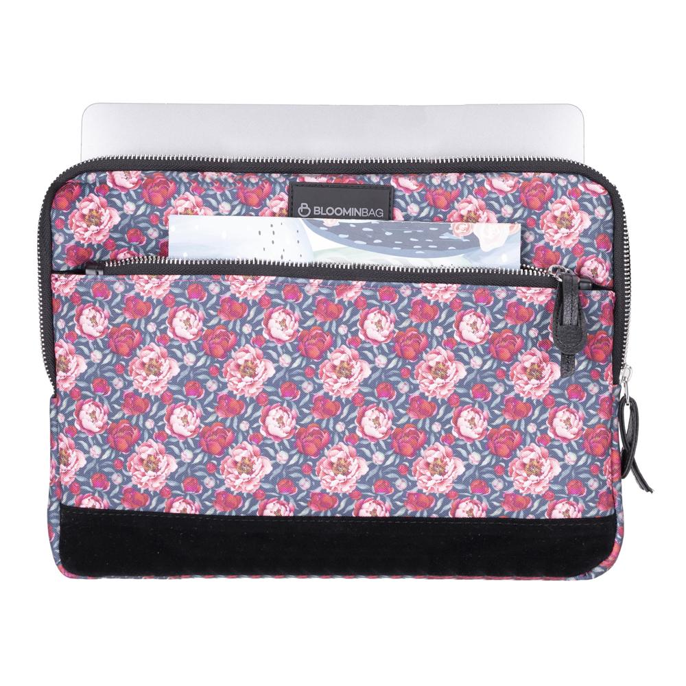 Blossom Lovin'14 inch Laptop / MacBook Sleeve Mizuri Leather
