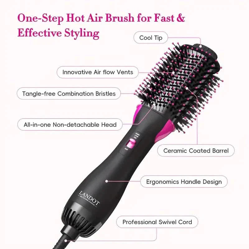 Blow Dryer Hot Air Brush Styler DailySale