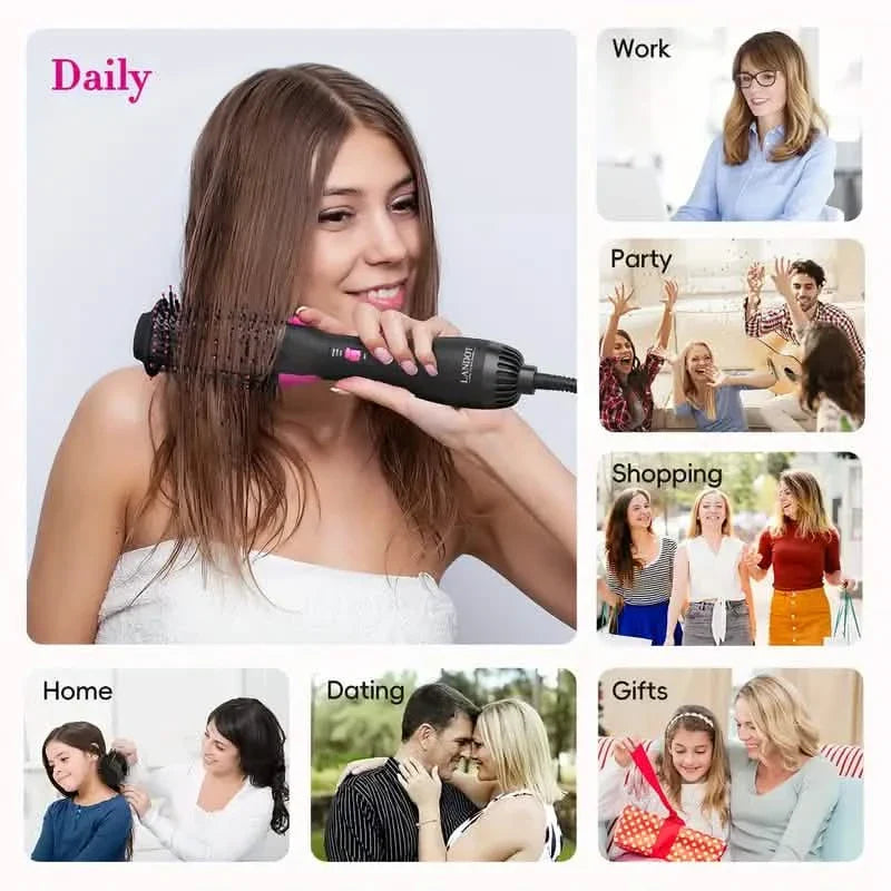 Blow Dryer Hot Air Brush Styler DailySale