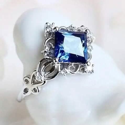 Blue Bead Decor Ring DailySale