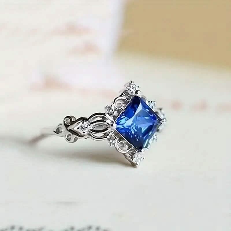 Blue Bead Decor Ring DailySale