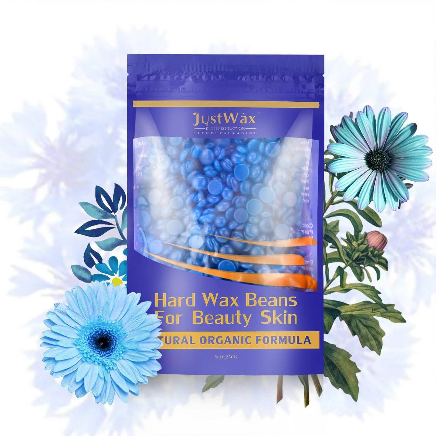Blue Hard Wax Beans Painless Hair Removal DailySale