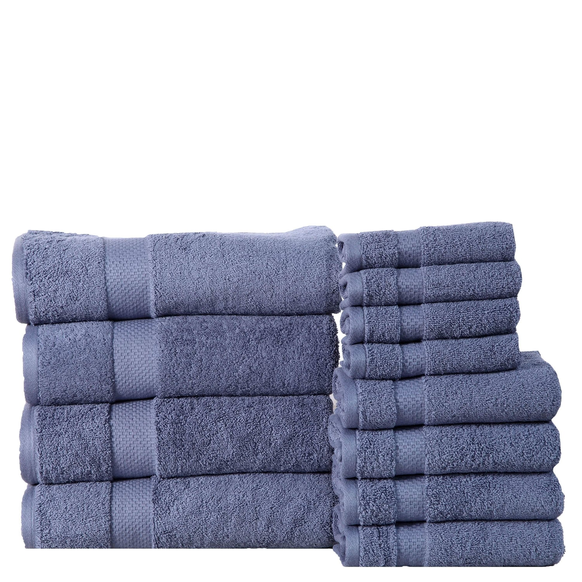 6-Pack: 100% Cotton Towel Set - Assorted Colors DailySale