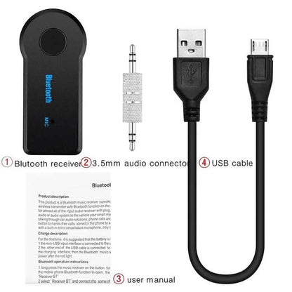 Bluetooth 5.0 Receiver and Transmitter Adapter with 3.5mm Jack DailySale