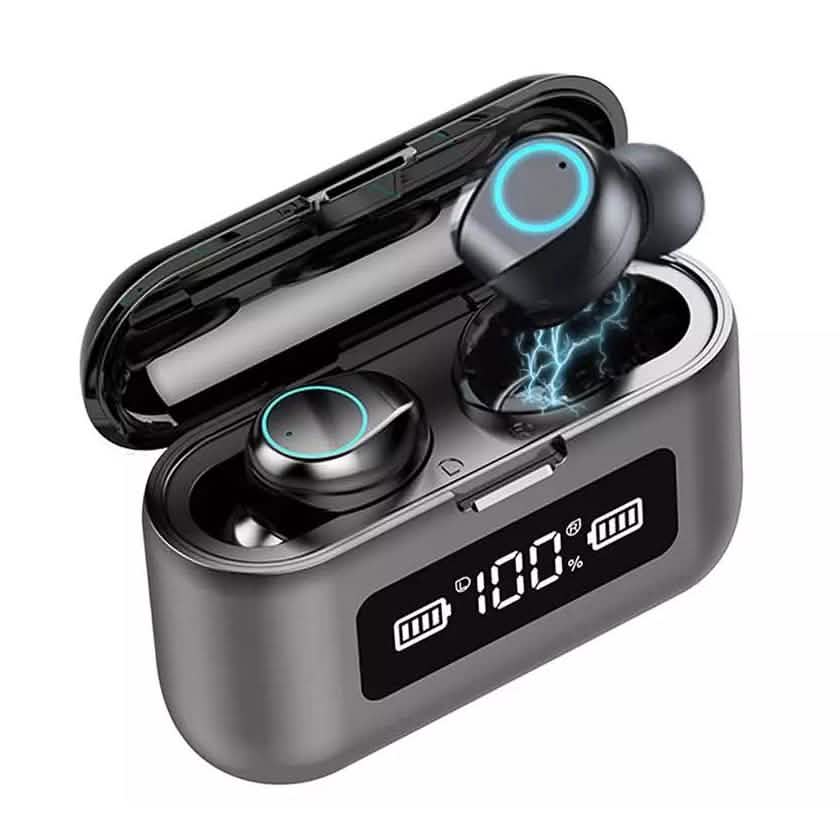 Bluetooth 5.0 True Wireless Earbuds With Built-In Mic DailySale