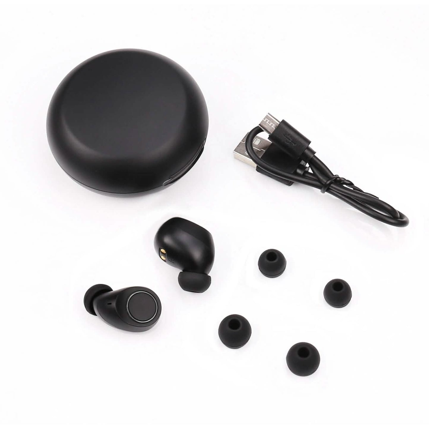 Bluetooth 5.0 Wireless Headset Deep Bass Stereo Earbuds LCD Power Display DailySale