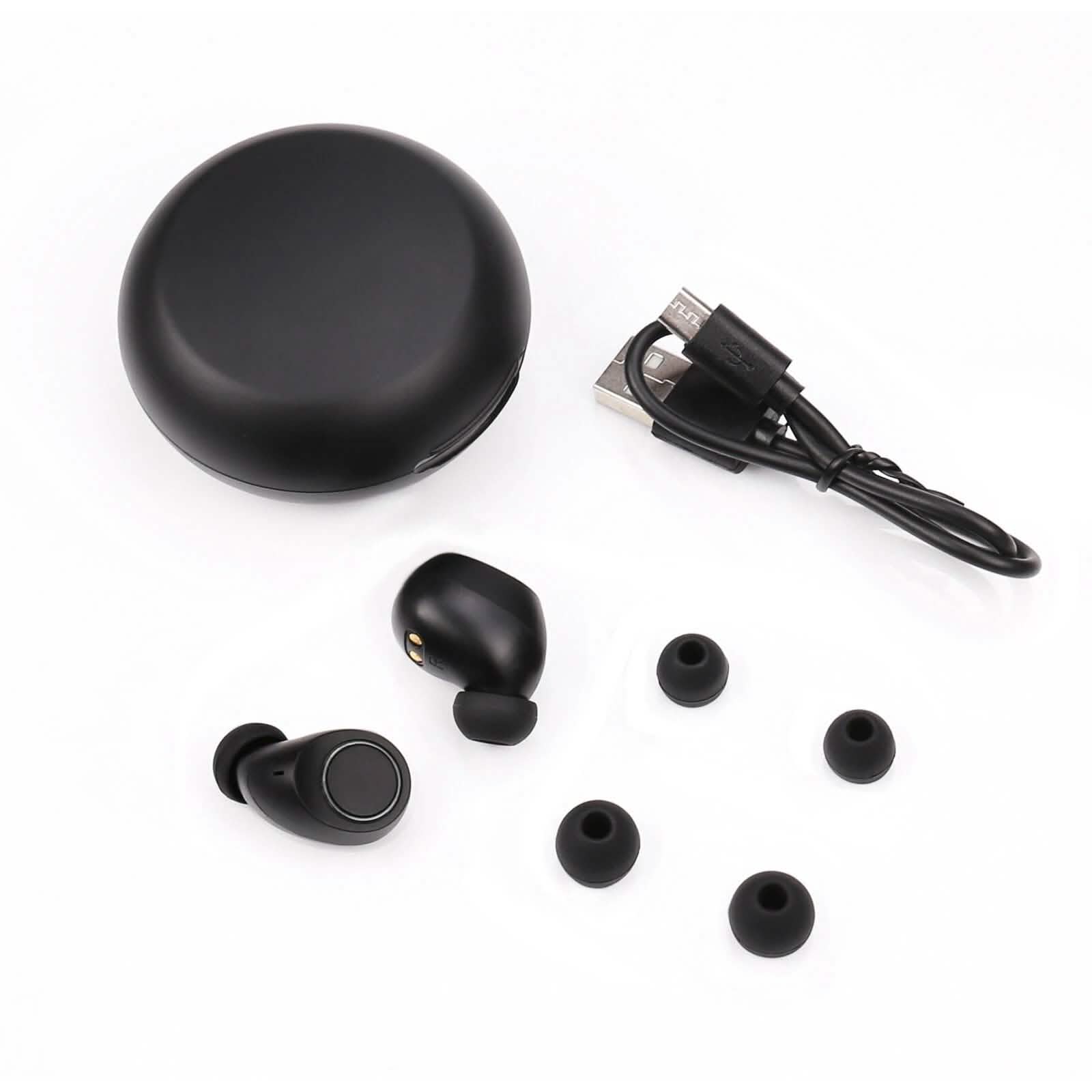 Bluetooth 5.0 Wireless Headset Deep Bass Stereo Earbuds LCD Power Display DailySale