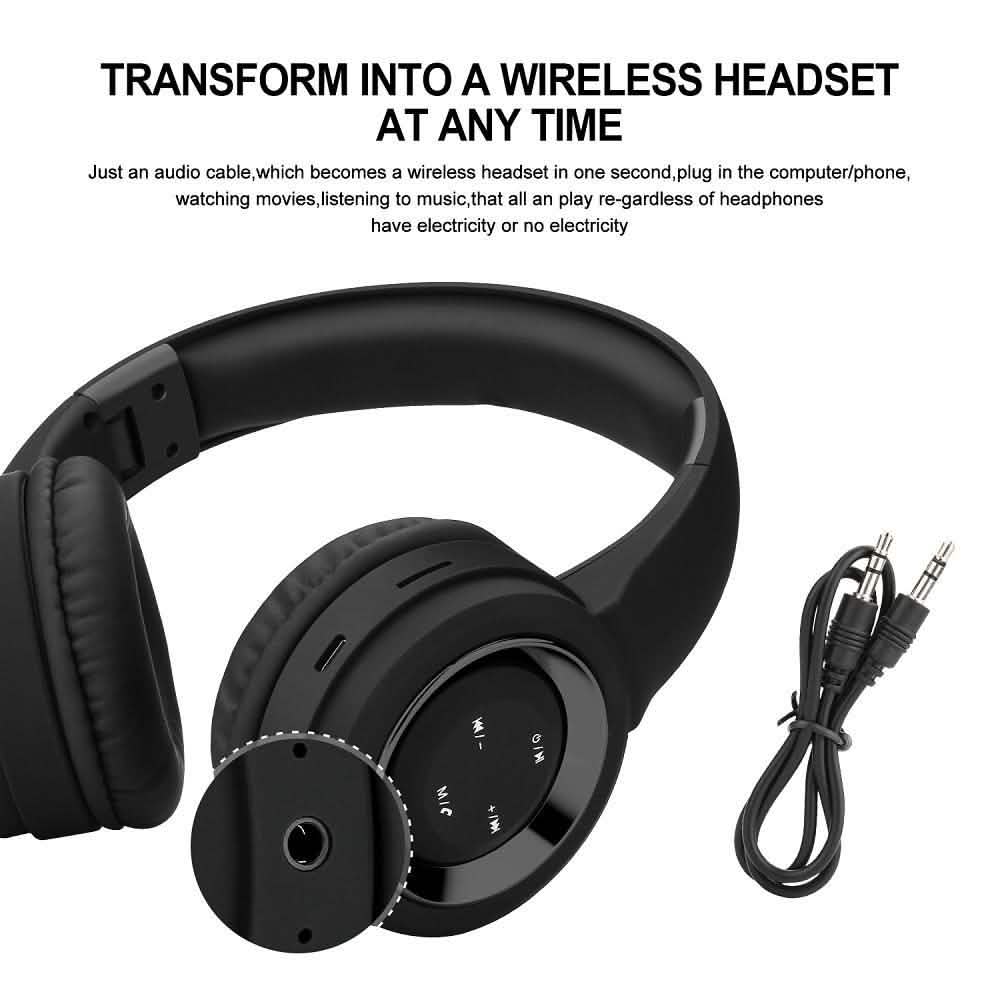 Bluetooth Headset Wireless Hi-Fi Stereo Foldable DailySale