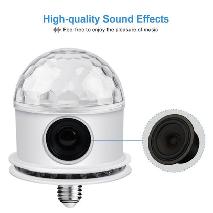 Bluetooth RGB Disco Party Light LED Stage Ball Light KTV Strobe DJ Activated Lamp DailySale