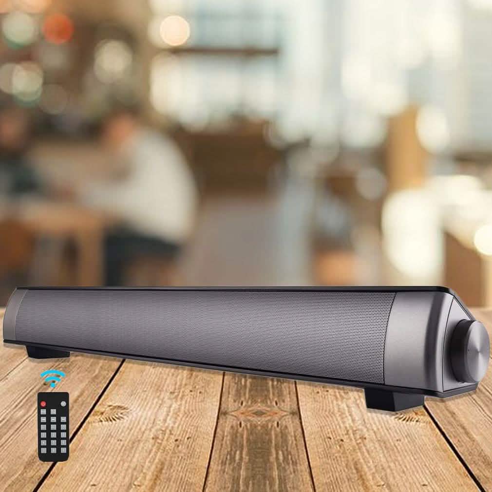 Bluetooth Sound Bar Wired and Wireless Mini Home Theater Audio DailySale