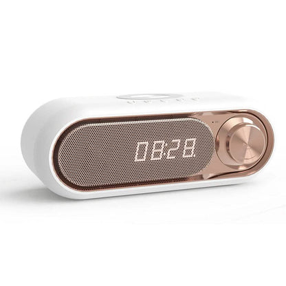 Bluetooth Speaker Wireless Charger with Alarm Clock DailySale