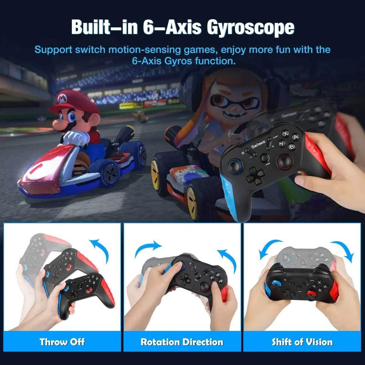 Bluetooth Switch Pro Controller for Nintendo DailySale