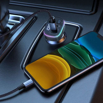 Bluetooth V5.0 FM Transmitter USB Car Charger DailySale