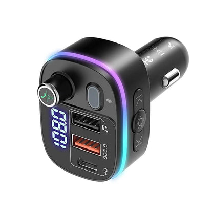 Bluetooth V5.0 FM Transmitter USB Car Charger DailySale