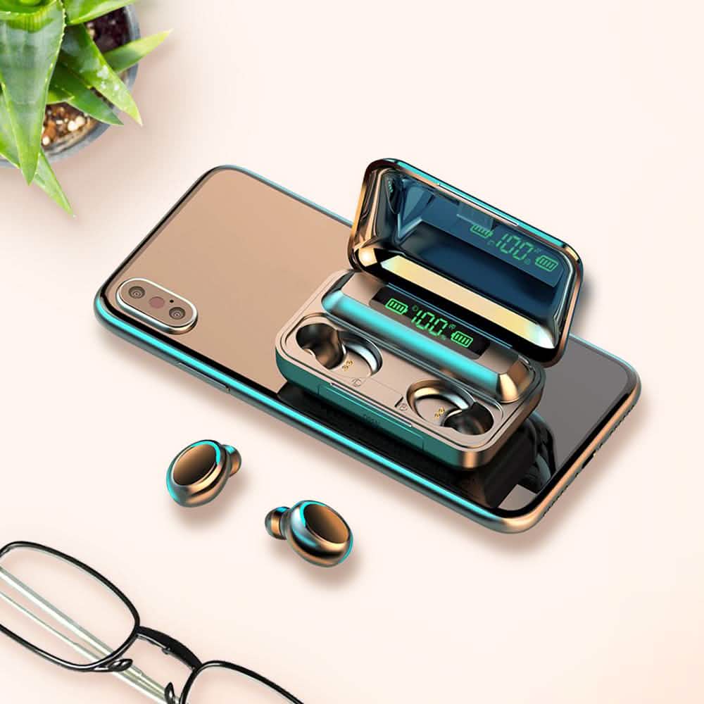 Bluetooth Wireless 5.0 Bass 9D Stereo In-Ear Earbuds DailySale